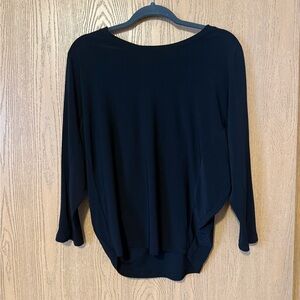 IC by Connie K Black Women's Dolman Blouse